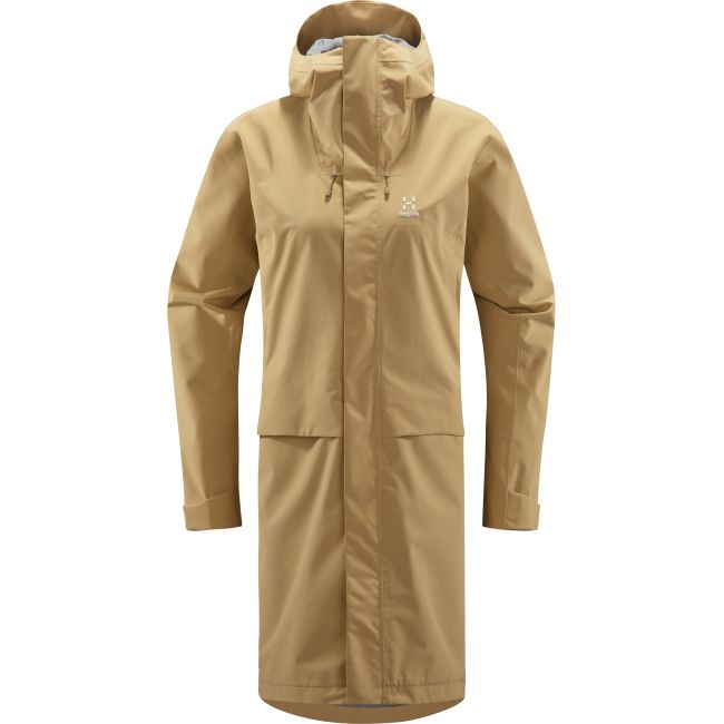 Haglöfs Aria Proof Parka W – Parka impermeabilă - Bej Sand