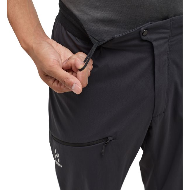 Haglöfs L.I.M Fuse Pant – Pantaloni ultraușori cu uscare rapidă - Negru True Black