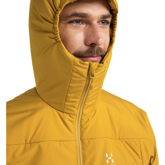 Haglöfs Mimic Silver Hood – Geacă izolată Mimic Silver cu glugă - Galben