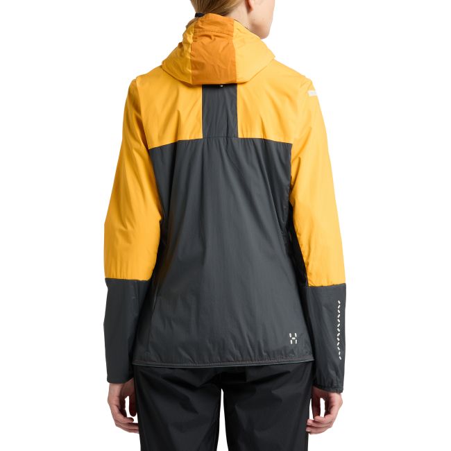 Haglöfs L.I.M Alpha Hood W – Geacă izolată ușoară cu glugă - Galben Desert Yellow/Sunny Yellow