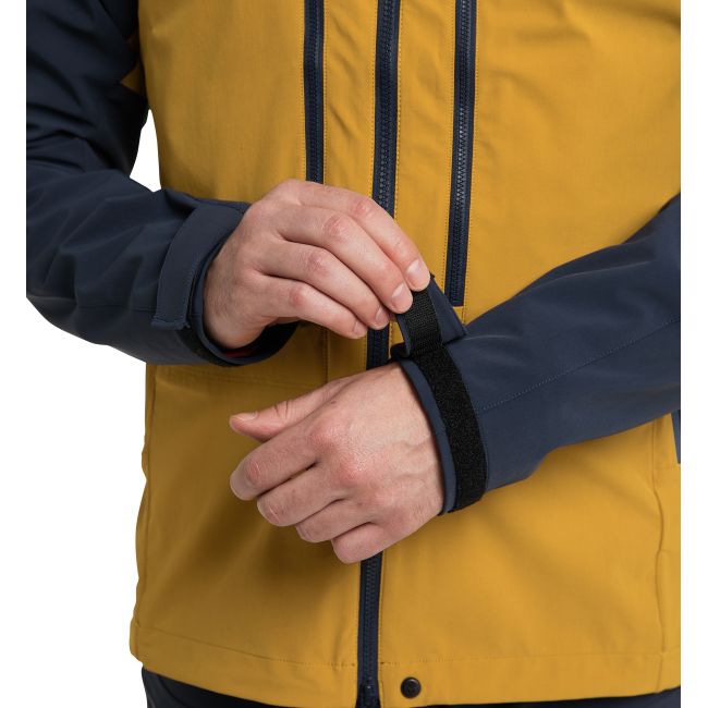 Haglöfs Roc Sight Softshell Jacket – Geacă softshell tehnică - Galben/albastru