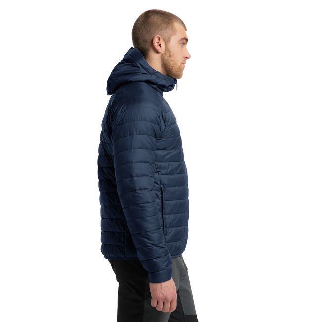 Haglöfs Spire Mimic Hood – Geacă izolată Mimic cu glugă - Albastru închis Tarn Blue Solid