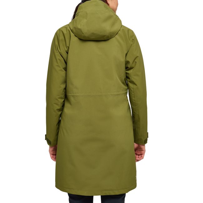 Haglöfs Aria Proof Parka W – Parka impermeabilă - Verde Olive Green