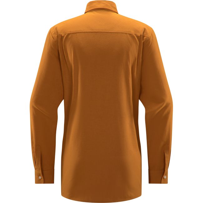 Haglöfs Curious Hemp Shirt – Cămașă din bumbac organic și cânepă - Galben Desert Yellow