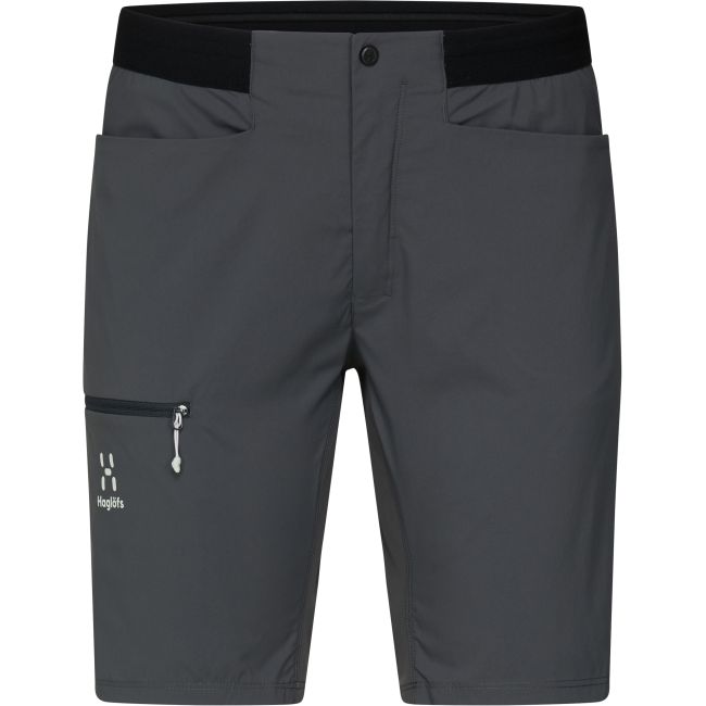 Haglöfs L.I.M Rugged Shorts W – Pantaloni scurți de drumeție ultraușori - Gri închis Magnetite