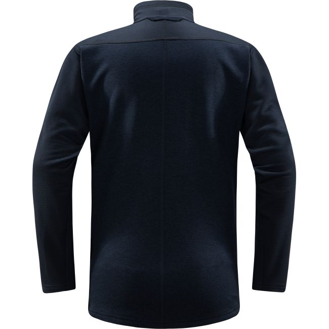 Haglöfs ROC Flash Mid Halfzip W – Bluză tehnică de cățărare cu fermoar scurt - Albastru închis Tarn Blue