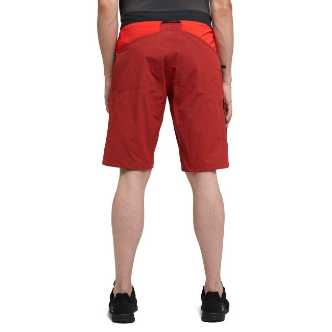 Haglöfs ROC Spitz Shorts – Pantaloni scurți de cățărare - Roșu Corrosion/Zenith Red