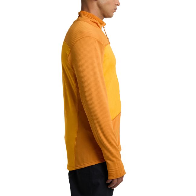 Haglöfs ROC Spitz Mid Jacket – Geacă strat intermediar tehnic - Galben Sunny Yellow/Desert Yellow
