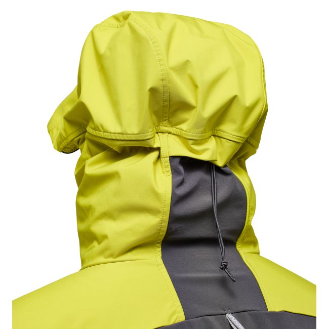 Haglöfs L.I.M Hybrid Touring Hood – Geacă hibridă pentru tură de schi - Verde Aurora/Magnetite