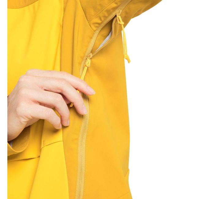 Haglöfs Touring Infinium Jacket W – Geacă softshell pentru tură de schi - Galben