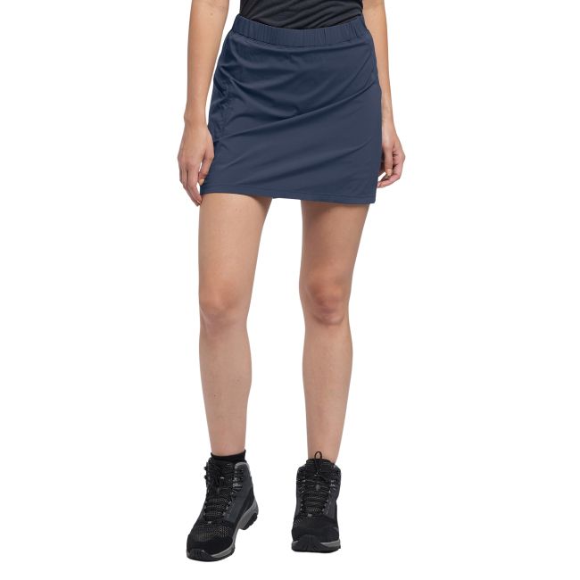 Haglöfs Lite Skort W – Fustă-pantalon outdoor - Albastru închis Tarn Blue