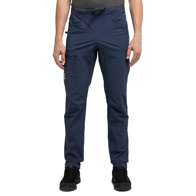 Haglöfs ROC Lite Slim Pant – Pantaloni de cățărare ușori - Albastru închis Tarn Blue