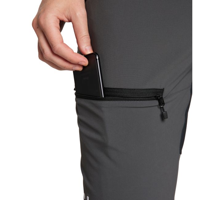 Haglöfs Mid Slim Pant W – Pantaloni softshell outdoor - Gri/negru Magnetite/True Black