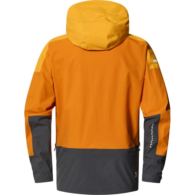 Haglöfs L.I.M Touring PROOF Jacket – Geacă impermeabilă pentru tură de schi - Galben Sunny Yellow/Desert Yellow