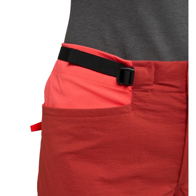 Haglöfs ROC Spitz Pant W – Pantaloni de cățărare - Roșu Corrosion/Poppy red