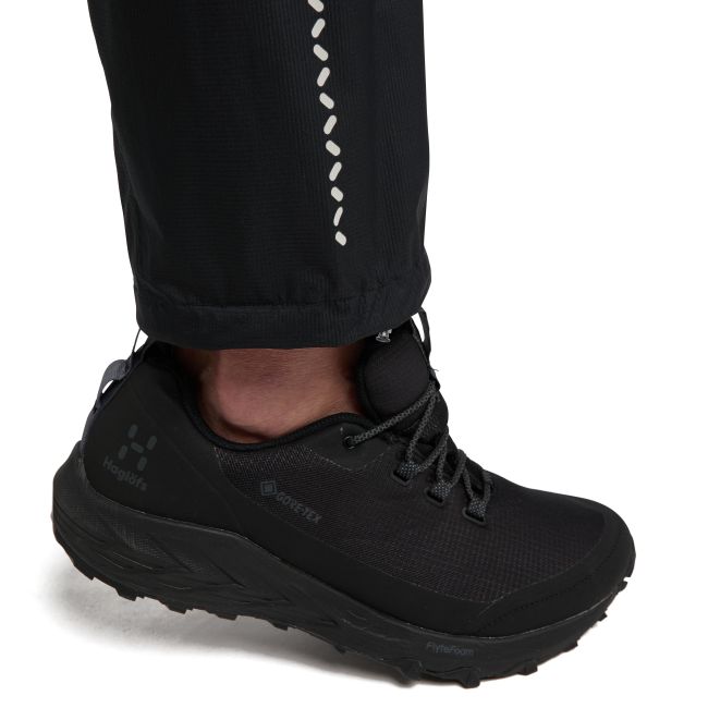 Haglöfs L.I.M Proof Pant W – Pantaloni impermeabili ultraușori - Negru True Black
