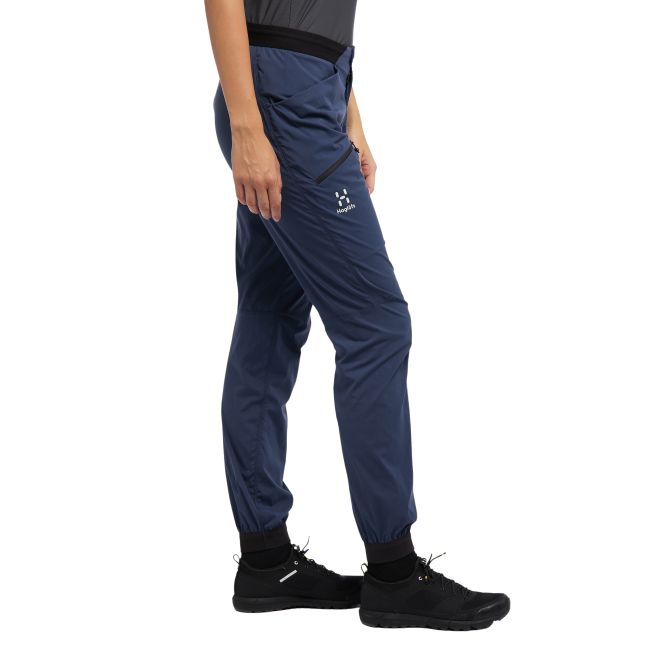 Haglöfs L.I.M Fuse Pant W – Pantaloni outdoor ultraușori - Albastru închis Tarn Blue
