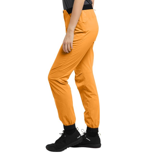 Haglöfs L.I.M Fuse Pant W – Pantaloni outdoor ultraușori - Galben Desert Yellow