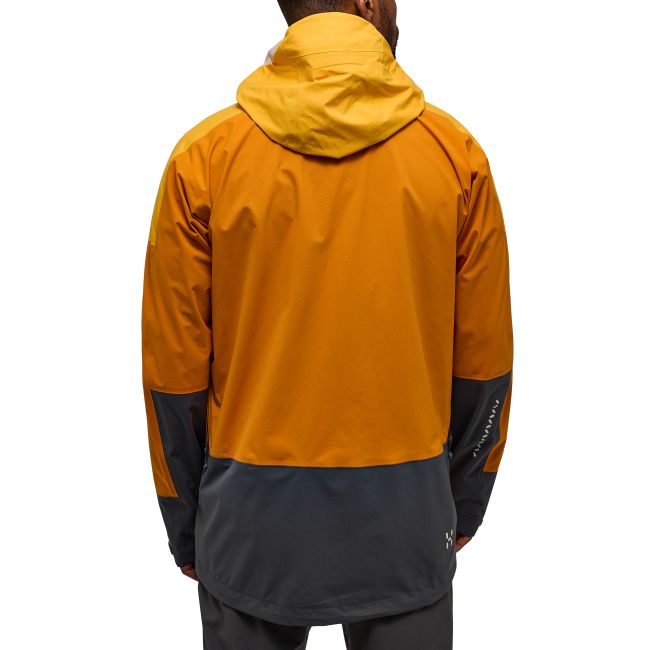 Haglöfs L.I.M Touring PROOF Jacket – Geacă impermeabilă pentru tură de schi - Galben Sunny Yellow/Desert Yellow