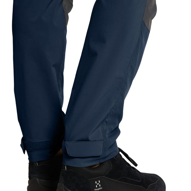 Haglöfs Lite Slim Pant – Pantaloni de drumeție ușori - Albastru închis Tarn Blue/Magnetite