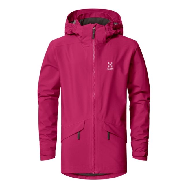 Haglöfs Husk Jacket Junior – Geacă impermeabilă pentru copii - Roz