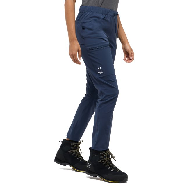 Haglöfs ROC Lite Slim Pant W – Pantaloni de cățărare ușori - Albastru închis Tarn Blue