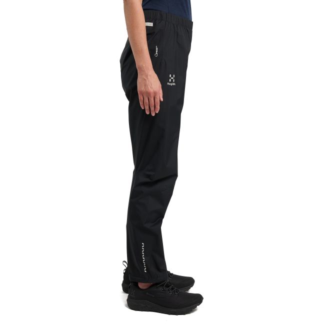 Haglöfs L.I.M Proof Pant W – Pantaloni impermeabili ultraușori - Negru True Black