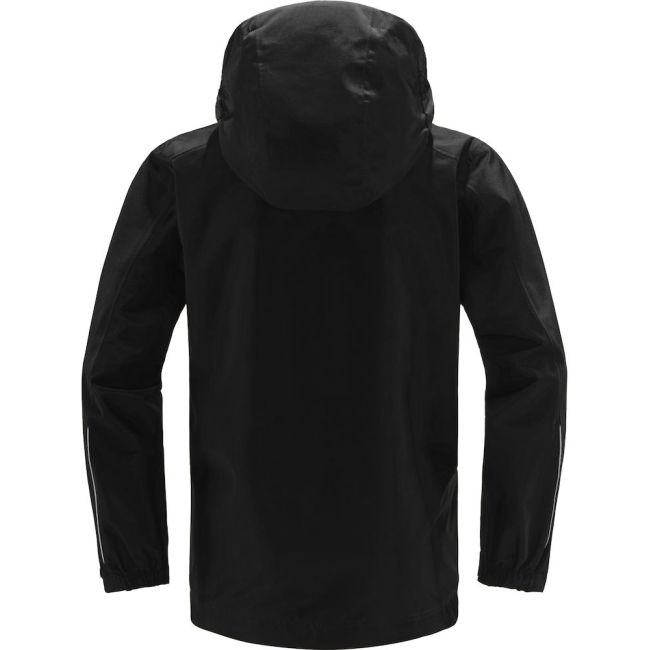 Haglöfs Husk Jacket Junior – Geacă impermeabilă pentru copii - Negru True Black