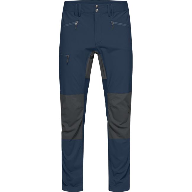 Haglöfs Lite Slim Pant – Pantaloni de drumeție ușori - Albastru închis Tarn Blue/Magnetite