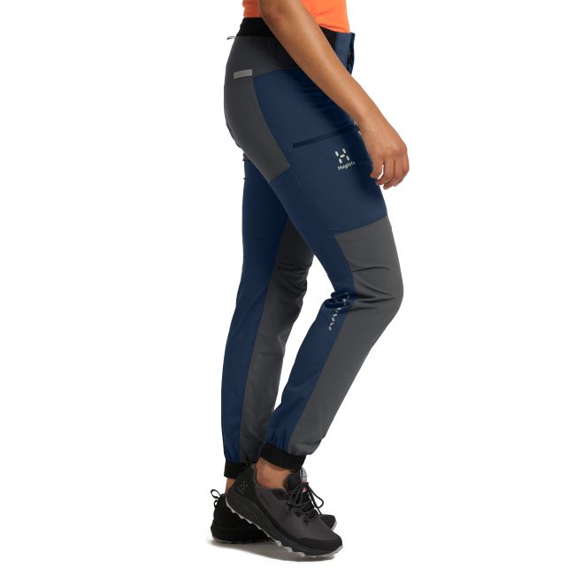 Haglöfs L.I.M Rugged Pant W – Pantaloni outdoor ușori - Albastru închis Tarn Blue/Magnetite