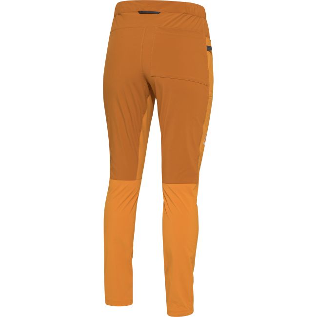 Haglöfs ROC Lite Slim Pant W – Pantaloni de cățărare ușori - Maro Desert Yellow/Golden Brown