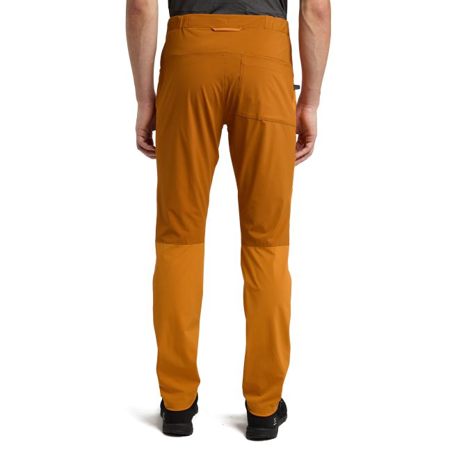 Haglöfs ROC Lite Slim Pant – Pantaloni de cățărare ușori - Galben Desert Yellow/Golden Brown