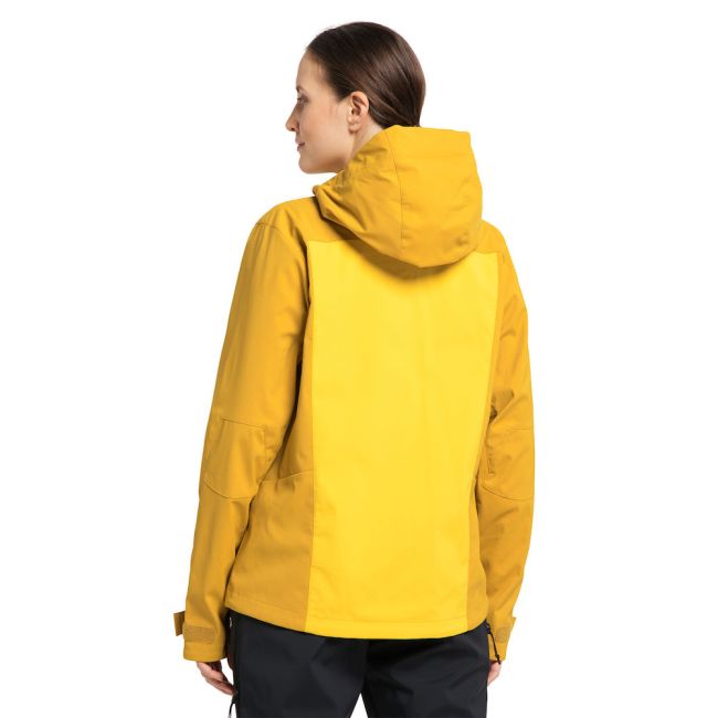 Haglöfs Touring Infinium Jacket W – Geacă softshell pentru tură de schi - Galben