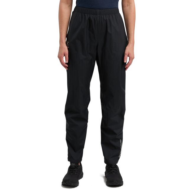 Haglöfs L.I.M Proof Pant W – Pantaloni impermeabili ultraușori - Negru True Black