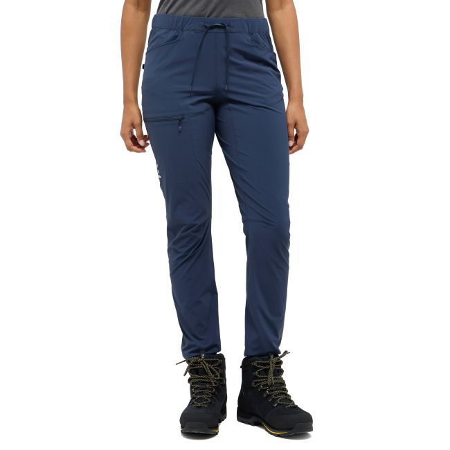 Haglöfs ROC Lite Slim Pant W – Pantaloni de cățărare ușori - Albastru închis Tarn Blue