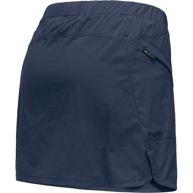 Haglöfs Lite Skort W – Fustă-pantalon outdoor - Albastru închis Tarn Blue