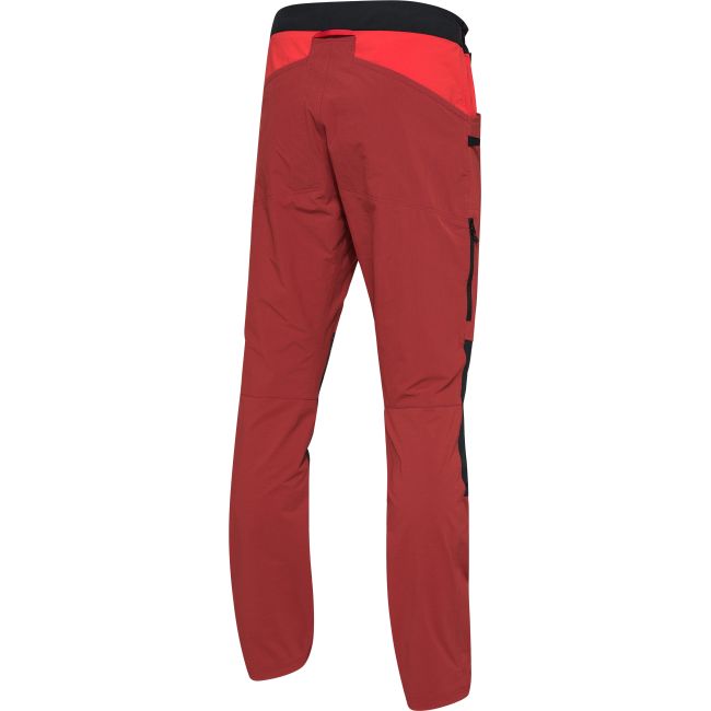 Haglöfs ROC Spitz Pant – Pantaloni de cățărare - Roșu Corrosion/Zenith Red