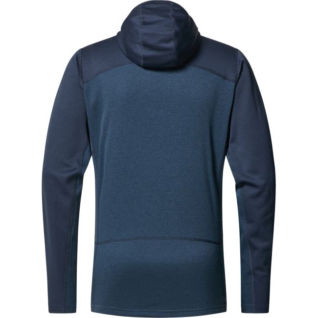 Haglöfs ROC Flash Mid Hood – Hanorac tehnic de cățărare - Albastru închis Tarn Blue