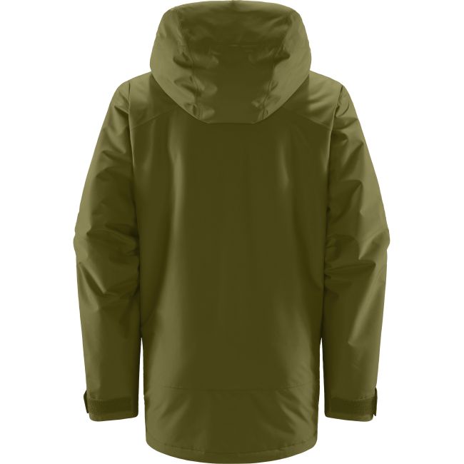 Haglöfs Lumi Insulated Jacket – Geacă izolată impermeabilă - Verde Olive Green