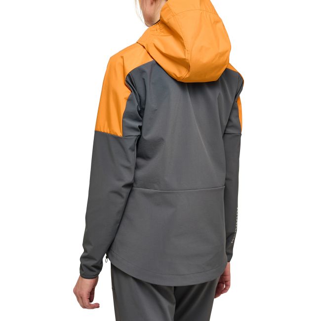 Haglöfs L.I.M Hybrid Touring Hood W – Geacă hibridă pentru tură de schi - Galben Desert Yellow/Magnetite