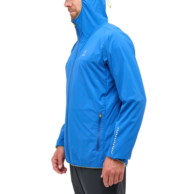 Haglöfs L.I.M Tempo Trail Jacket – Geacă de alergare trail ușoară - Albastru Electric Blue