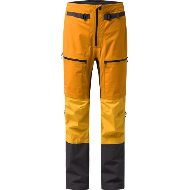 Haglöfs L.I.M Touring PROOF Pant W – Pantaloni impermeabili pentru tură de schi - Galben Sunny Yellow/Desert Yellow
