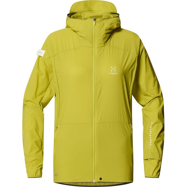 Haglöfs L.I.M Tempo Trail Jacket W – Geacă de alergare trail ușoară - Verde Aurora