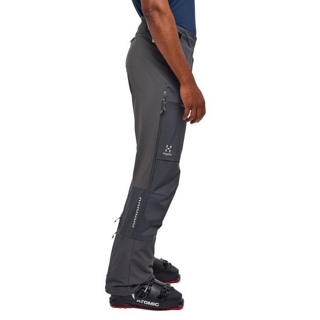 Haglöfs L.I.M Hybrid Touring Pant – Pantaloni hibrizi pentru tură de schi - Gri închis Magnetite