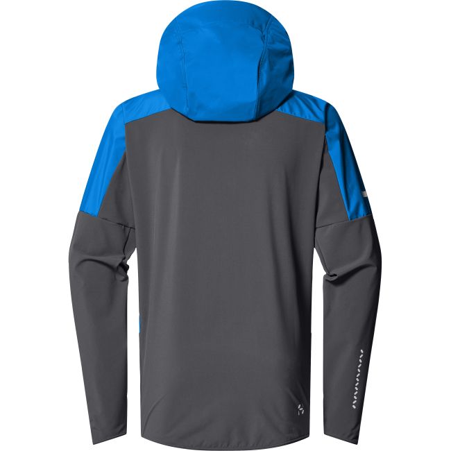 Haglöfs L.I.M Hybrid Touring Hood – Geacă hibridă pentru tură de schi - Albastru Electric Blue/Tarn Blue