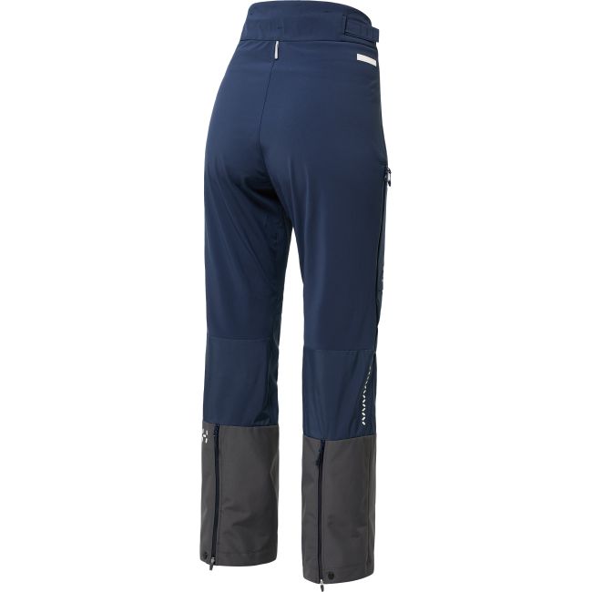 Haglöfs L.I.M Hybrid Touring Pant W – Pantaloni hibrizi pentru tură de schi - Albastru închis Tarn Blue