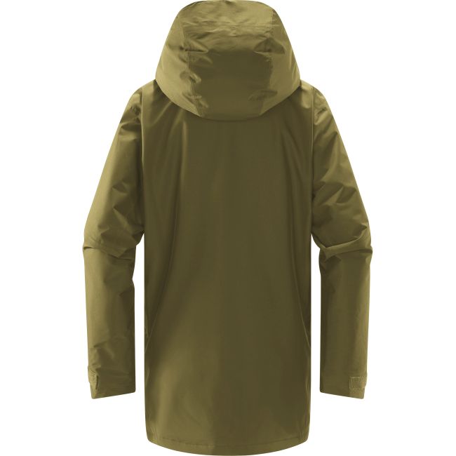 Haglöfs Lumi Insulated Parka W – Parka izolată impermeabilă - Verde Olive Green