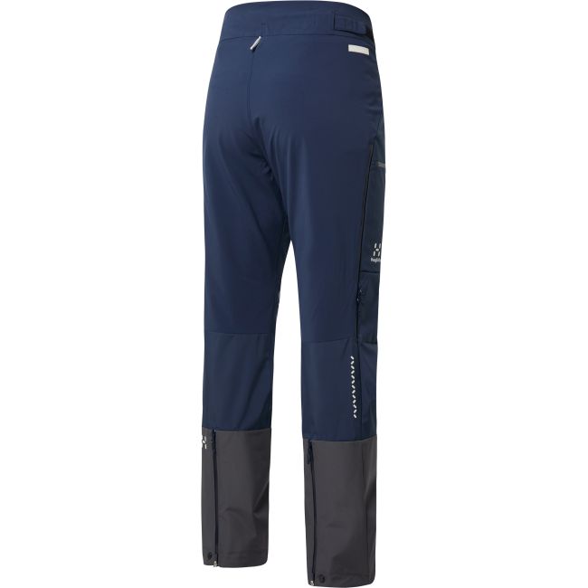 Haglöfs L.I.M Hybrid Touring Pant – Pantaloni hibrizi pentru tură de schi - Albastru închis Tarn Blue