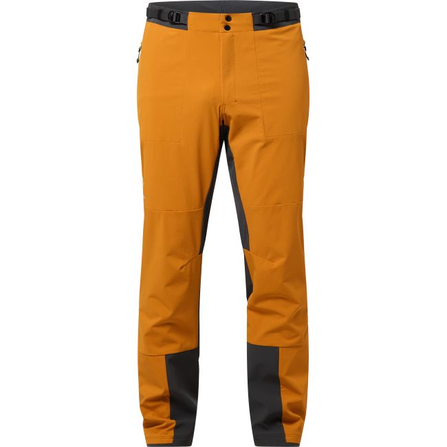 Haglöfs L.I.M Quiver Pant – Pantaloni outdoor versatili - Galben Desert Yellow/Magnetite