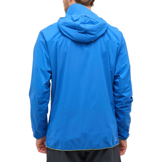 Haglöfs L.I.M Tempo Trail Jacket – Geacă de alergare trail ușoară - Albastru Electric Blue